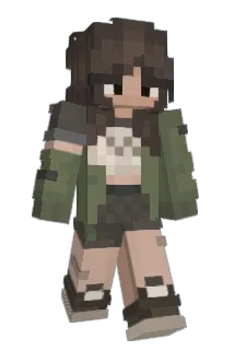 RavenHogan Minecraft avatar full body