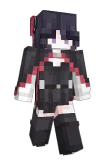 RavenLikesDads Minecraft avatar full body