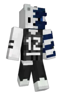 RavenLime Minecraft avatar full body