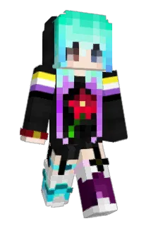 Ravenby Minecraft avatar full body