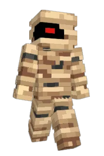 Ravenised Minecraft avatar full body