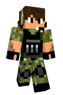 Raxay Minecraft avatar full body