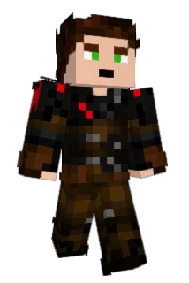 RaxzDK Minecraft avatar full body