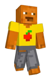 RayOrange Minecraft avatar full body