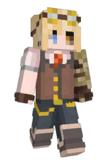 RayvnByrd Minecraft avatar full body