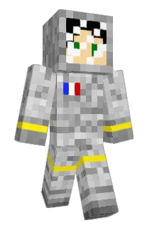 Razorr Minecraft avatar full body