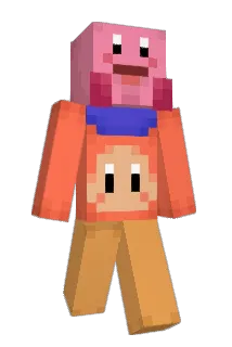 Rbbn Minecraft avatar full body