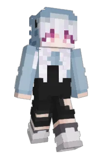 ReM_Yuuki Minecraft avatar full body