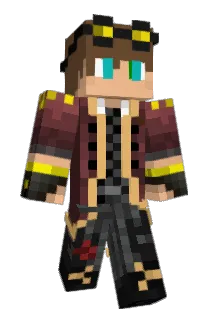 RealAkane Minecraft avatar full body
