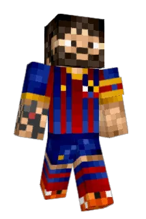 RealFootball Minecraft avatar full body