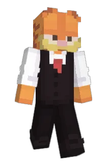 RealGarfield Minecraft avatar full body