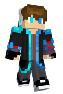 RealJustinPlays Minecraft avatar full body