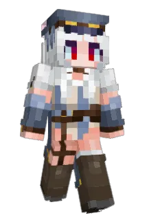 RealMilia Minecraft avatar full body