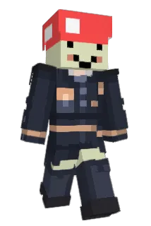 RealMushroom Minecraft avatar full body