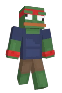 RealPepe Minecraft avatar full body