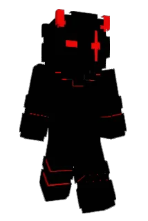RealUnstableRed Minecraft avatar full body