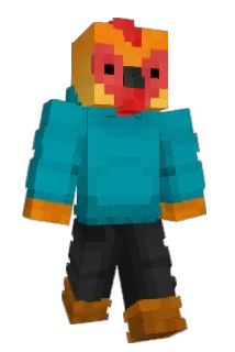 Realchicken Minecraft avatar full body