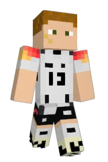 Realmadridista Minecraft avatar full body