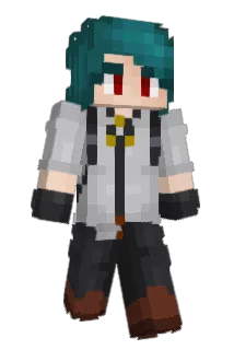 Rebbawskaced Minecraft avatar full body