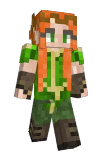 Rebbystar Minecraft avatar full body