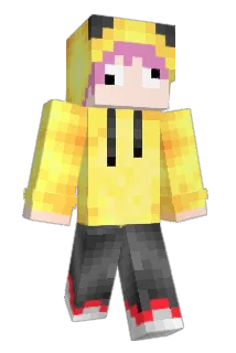 Recailed Minecraft avatar full body