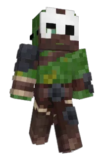 Recaton Minecraft avatar full body