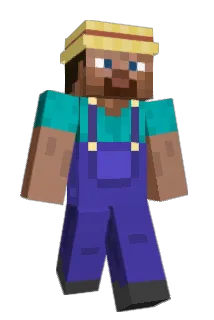 Reclinate Minecraft avatar full body