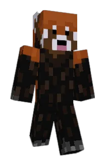 Red200panda Minecraft avatar full body