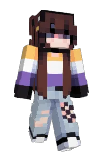 Red7Red Minecraft avatar full body