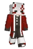 RedBPanda Minecraft avatar full body