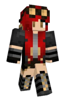RedBlack2000 Minecraft avatar full body