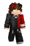 RedBlack__ Minecraft avatar full body