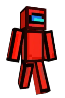 RedBoron Minecraft avatar full body