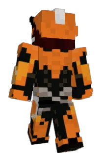RedCommander3 Minecraft avatar full body