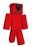 RedCrimzon Minecraft avatar full body