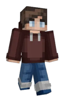 RedDual Minecraft avatar full body