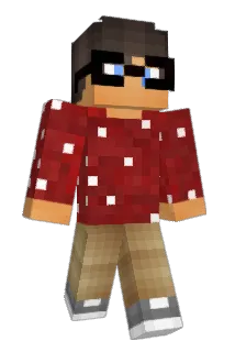 RedHacks Minecraft avatar full body