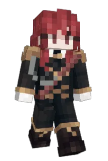 RedHedgehog7448 Minecraft avatar full body
