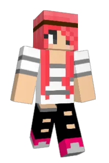 RedLady77 Minecraft avatar full body