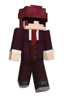 RedManAlert Minecraft avatar full body