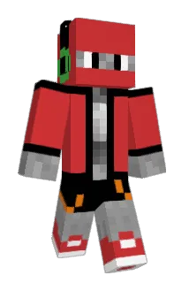 RedNinjaRed Minecraft avatar full body