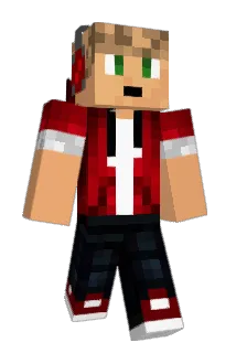 RedNinjaRedHat Minecraft avatar full body