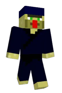 RedNosedNinja Minecraft avatar full body