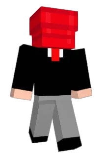 RedOctoCup Minecraft avatar full body