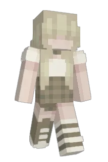 RedPandaBlue852 Minecraft avatar full body
