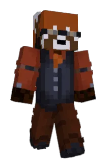 RedPandaButler Minecraft avatar full body