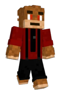 RedRazon Minecraft avatar full body