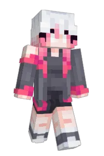 RedRiibbon Minecraft avatar full body