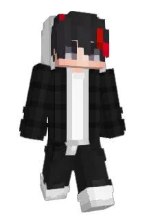 RedSalm0n Minecraft avatar full body