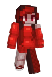 RedScarlett91 Minecraft avatar full body